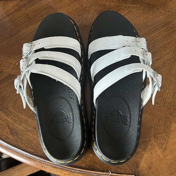 Dr.Martens Blaire Slide White - Picture 3 of 5